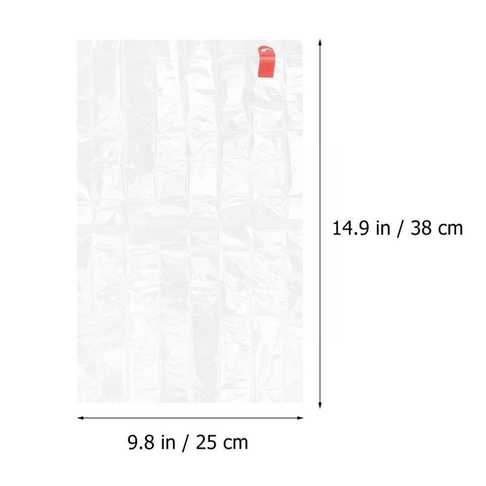 SOL 24 stuks braadzakken voor ovenbinders inbegrepen - 38 x 25 cm multifunctionele kookzakken voor kip, kalkoen, vlees en vis - ovenbestendige kalkoen braadzakken