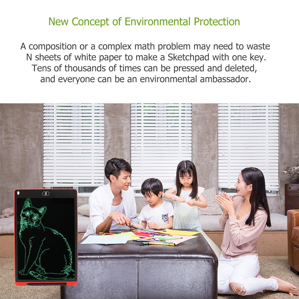 12 Inch LCD Writing Tablet Digital Drawing Tablet Handwriting Pads Portable Electronic Graphics Notepad Board