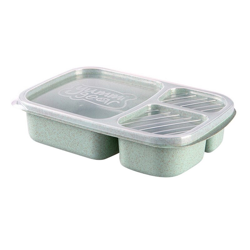 Urijk Lunch Dozen Containers voor Voedsel Magnetron Bento Box Voor Kinderen Picknick Voedsel Containers Draagbare Voedsel Opbergdoos Lunchbox: 23.5x15x6cm 4