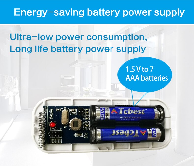 Yupa Draadloze 433Mhz EV1527 Infrarood Pir Sensor Motion Detector Voor PG-103 105 106 107 Home Security Alarm systeem