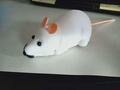 MYCreator Afstandsbediening Kunstmatige Rat Realistische Muis Kat Speelgoed Muizen RC Speelgoed Kat Muizen Dier Interactief Speelfiguur Kat Loopwiel Draadloos Jacht Grap Grap Lachwekkend Trucje