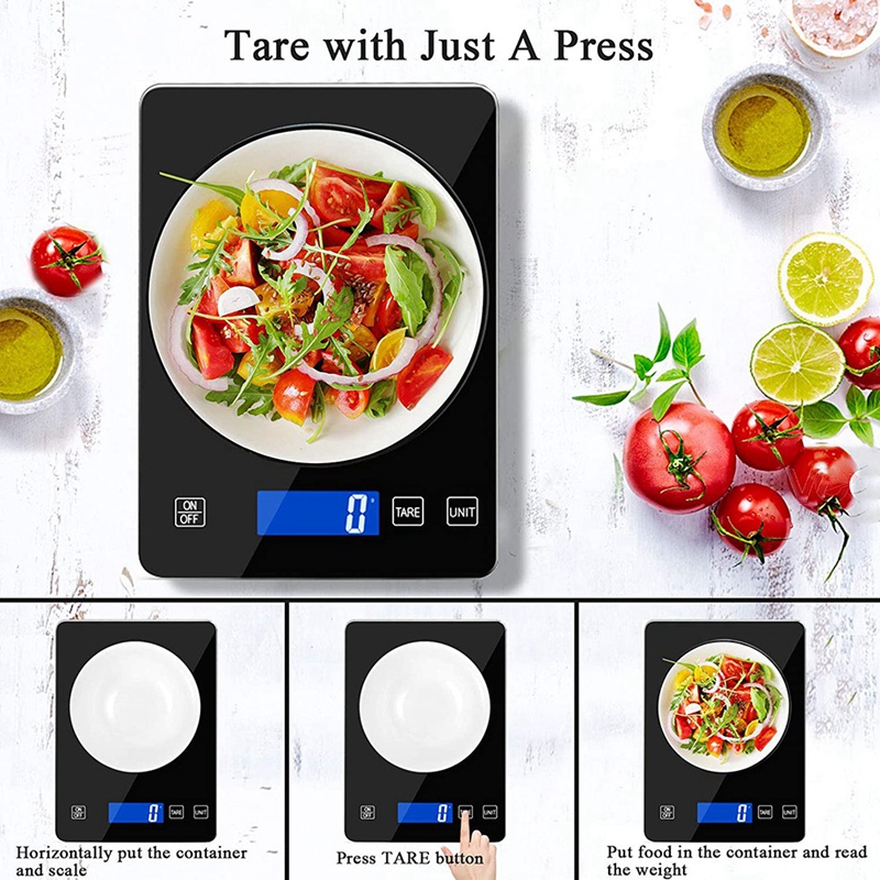 Kitchen Scale Digital Weight Grams and Oz, Kitchen Scale for Cooking Baking, Precise Graduation,for Cooking Baking