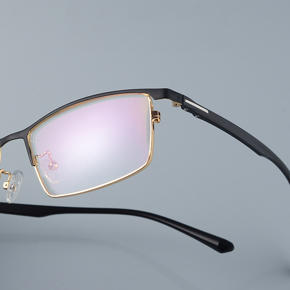 Meekleurende Grijs Progressieve Multifocale Leesbril Business Vrouwen Halfrim Frame Tr90 + 1.0 + 1.5 + 1.75 + 2.0 + 2.5 + 3 + 3.5 + 4
