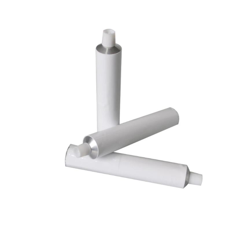 50pcs/lot Aluminum Empty Toothpaste Tubes with Needle Cap Unsealed 10ml 20ml 30ml 50ml 100ml