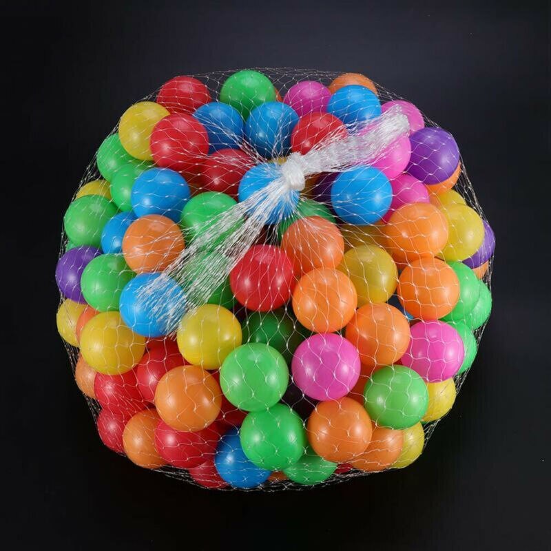 Play Balls Soft Plastic Non-Toxic Phthalate-Free Crush-Proof Pit Balls Baby Kids Toy Swim Toys