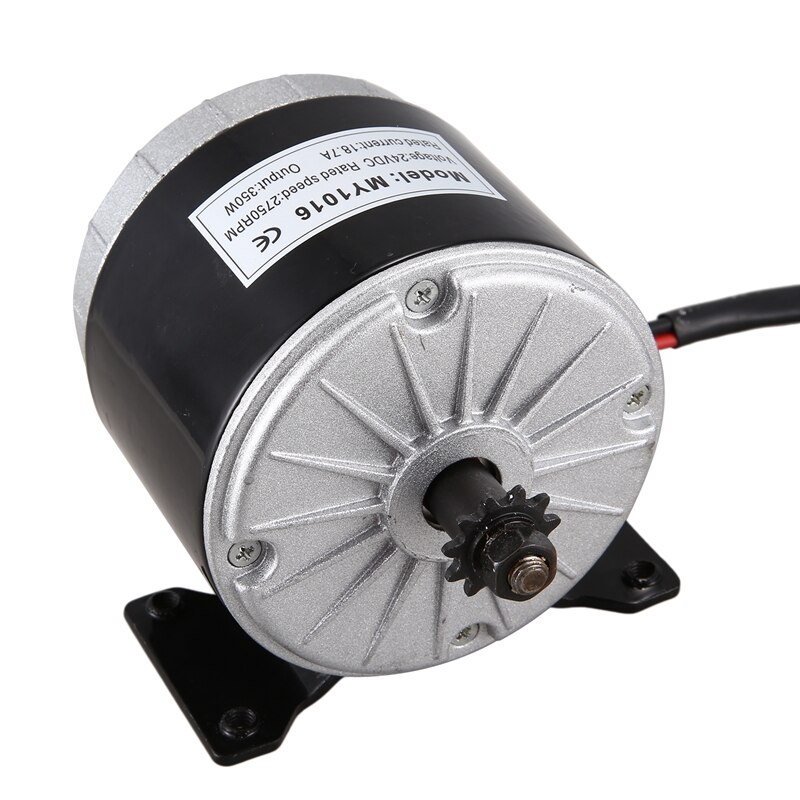 24V 350W Electric Scooter Motor Conversion Kit MY1016 Brushed Motor Set for Electric Bike Bicycle ZY1016 Electric Motor