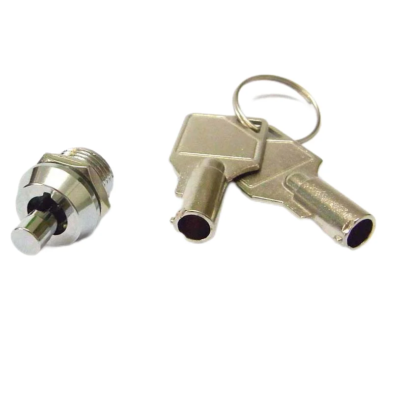 Small Push Locks M12 LED advertisement Push Locks Ipad Enclosure Push in Lock 5 Pc