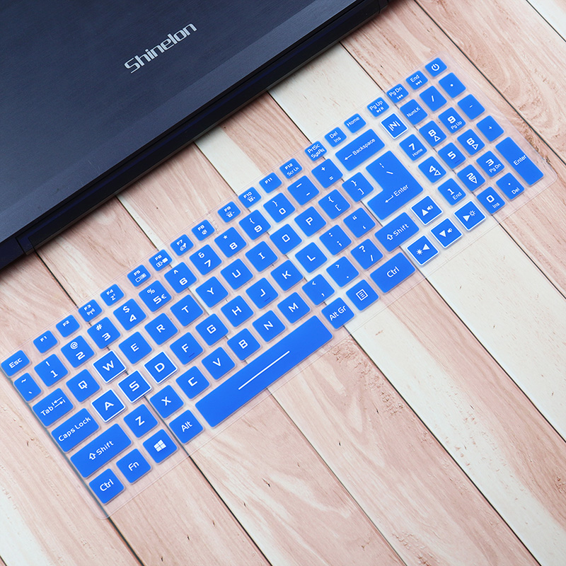 Silikonowa osłona klawiatury laptopa akcesoria do Acer Nitro 5 AN515-58 AN515-54 AN515-55 AN515-56 AN515-57 AN515-46 AN515-45 15.6: Jasne