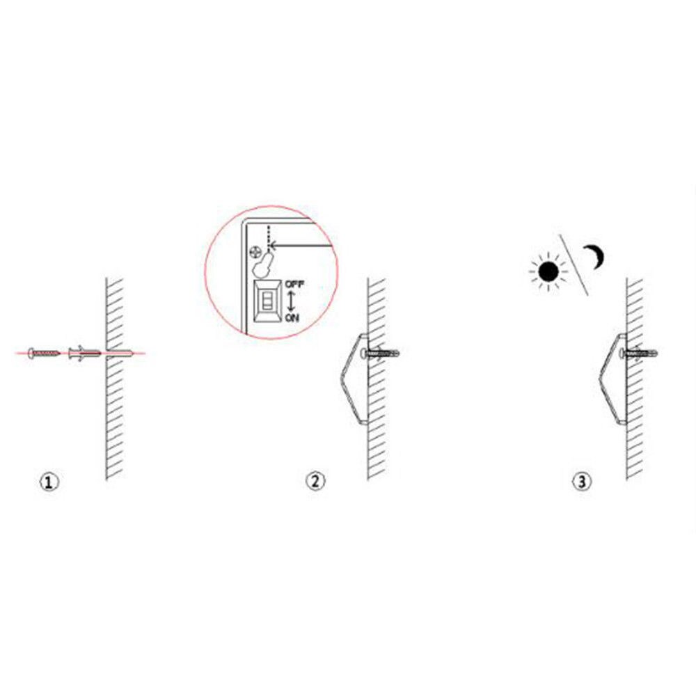 Led Solar Power Light Sensor Wandlamp Tuin Stap Stair Dekverlichting Lamp Tuin Hek Stap Stair Dekverlichting Lamp waterdicht