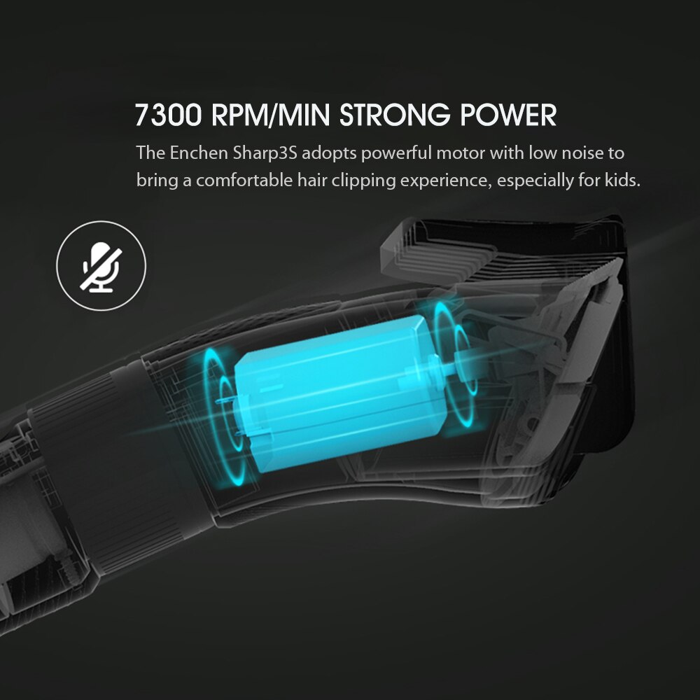 ENCHEN Sharp3S Hair Clipper Electric Hair Trimmer for Men USB Hair Trimmer Hair Cutter Hair Trimmer Clipper