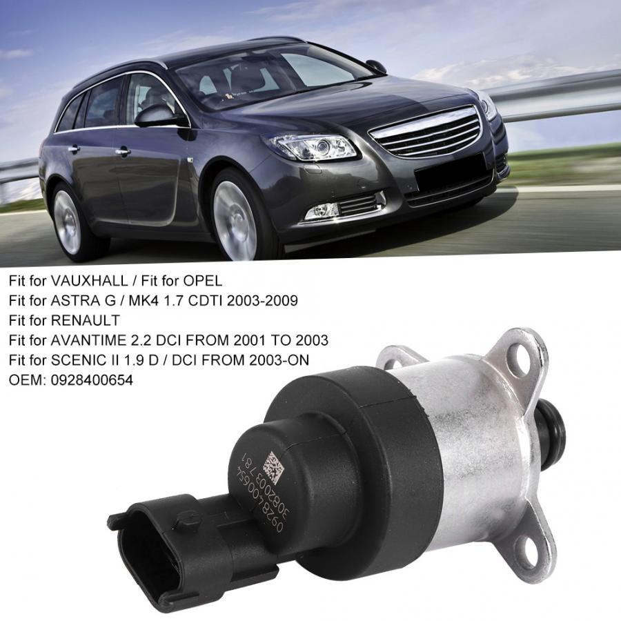 Amrxuts 0928400654 Válvula de control de cantidad de combustible se adapta a Opel Astra G H MK4 MK5 1.7 CDTI 2003-2011 Z17DTH Z17DTL