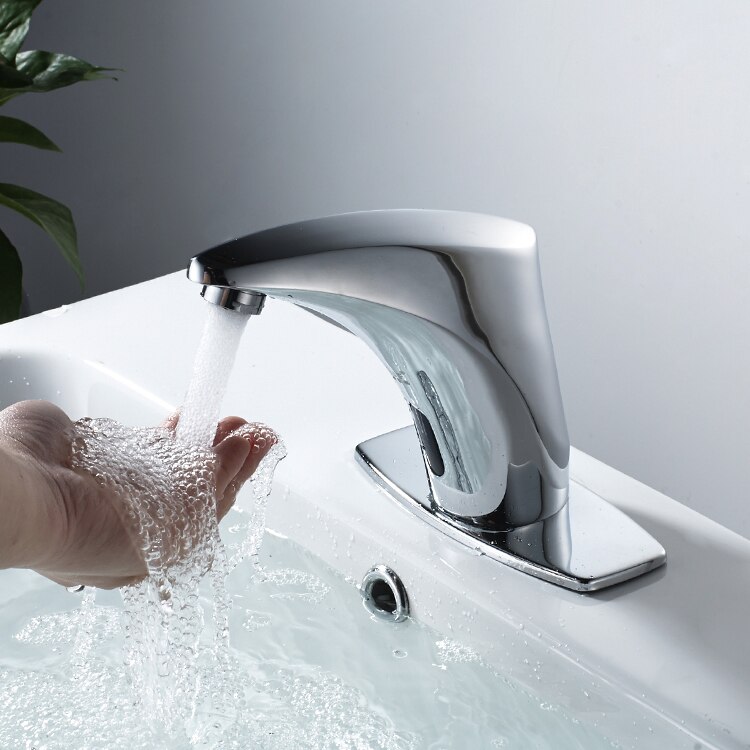 Smart infrared electric electronic touchless sink cold water faucet automatic water taps basin sensor faucet 1 buyer