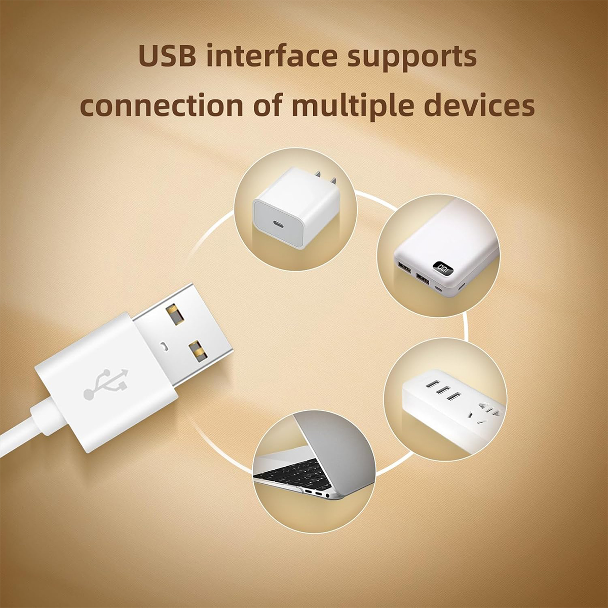 Usb-kontakt led-belysning under skåp, dimbar led-nattlampa med 3 färger, köks- och sovrumsbelysning med magnetremsa
