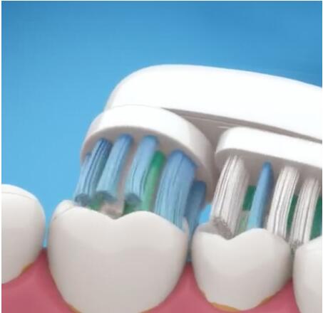 Sb -417a sb417a dual clean elektriske tandbørstehoveder oral hygiejnepleje 4 stk (1 pakke)