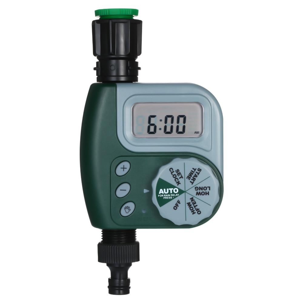 Temporizador de riego por goteo para jardín, controlador de riego automático para exteriores, grifo de riego para jardín, temporizador para invernadero