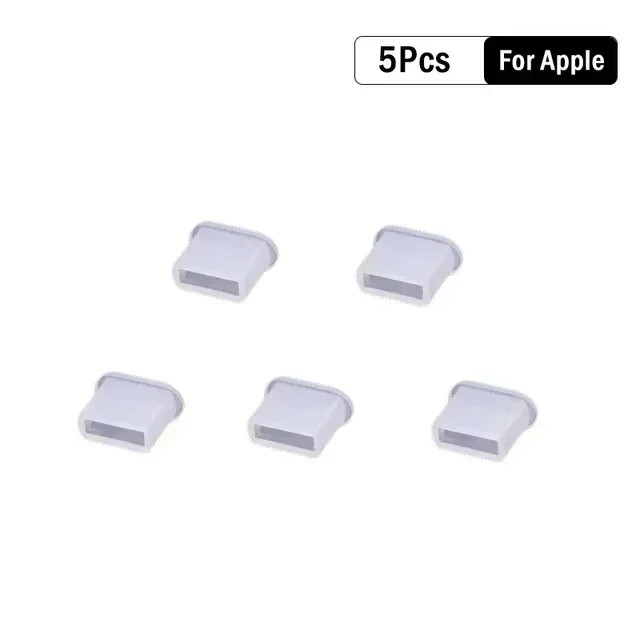 Cubierta protectora de puerto de carga de Cable de datos de silicona, tapa antipolvo para IOS tipo C, Protector de cubierta Micro USB para línea de datos: Marrón