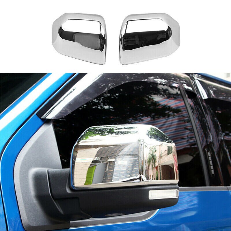 Chrome Auto Achteruitkijkspiegel Cover-Zijspiegel Cover Cap Voor Ford F-150 F150