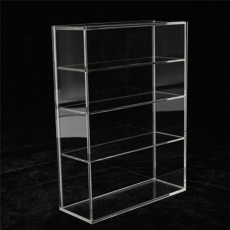 214x159x59mm High Gloss Acrylic Show Case Display Box Show Case Sliding Door For Mini Perfume Bottle Jewelry Crafts Display: Default Title