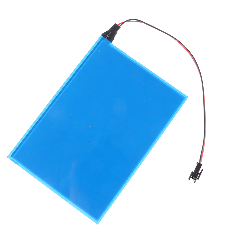 Panel-Hintergrundbeleuchtung, LED-Leuchte, 15 x 13,5 cm, Panel-Hintergrundbeleuchtung, LED-Elektrolumineszenz-El-Hintergrundbeleuchtung mit DC12V-Wechselrichter: WEISS