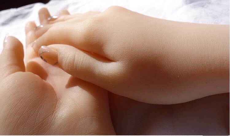 23Cm real hand mannequin body props jewelry model nail art hand mannequin Halloween Woman finger doll 1PC M01002