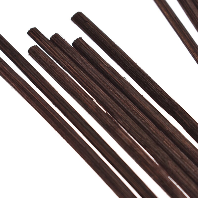 10Pcs 3.5Mm Rotan Riet Olie Diffuser Refill Sticks Diy Handgemaakte Interieur Reed Diffuser Vervanging Stok