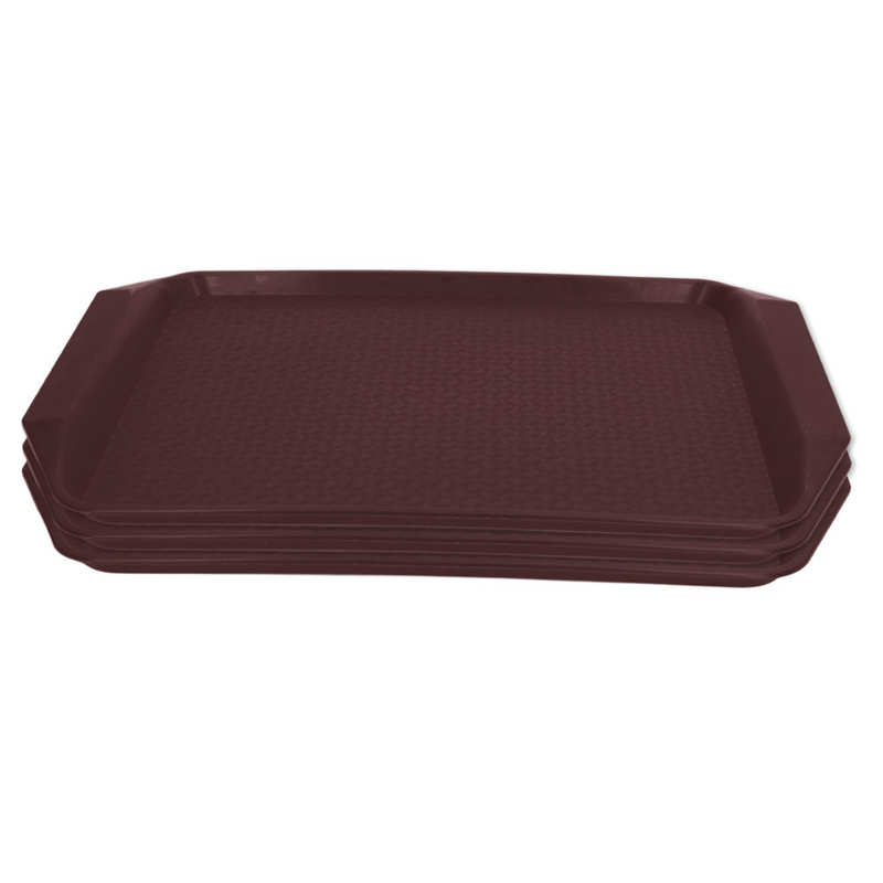 Plastic Tray Food Tray Stackable Multifunction for Hotels for Buffet Restaurant: Coffee