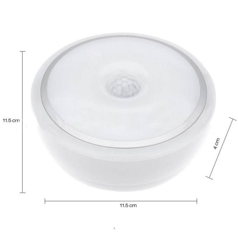 12W LED PIR Motion Sensor Infrared Ceiling Lamp Down Light Flush Mounted Fixture