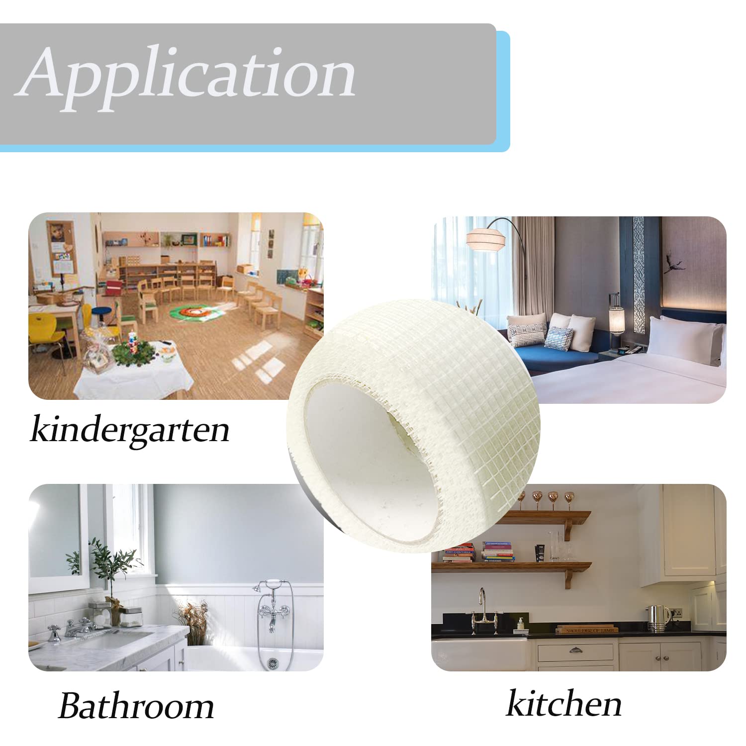 Gipsplaten Gezamenlijke Tape Zelfklevende Glasvezel Gipsplaten Mesh Tape voor Muur, Sheetrock, Plafond Crack Reparatie