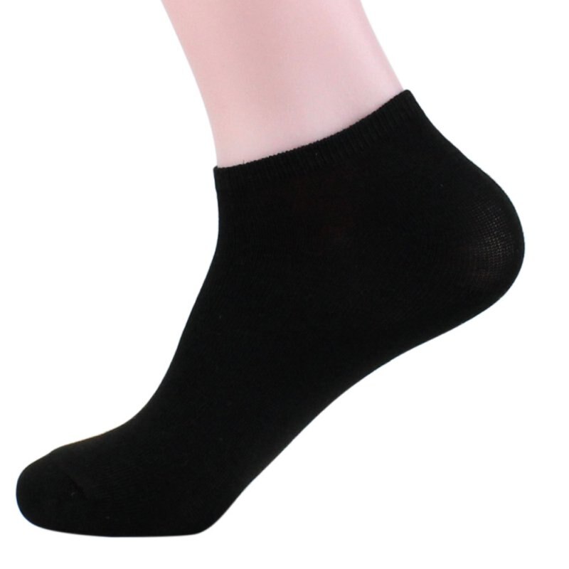 Bambus Faser Herren Sport Socken Loafer Liner niedrig schneiden Nein Show Schwarz Stiefel Socken Kühlen Elastischen