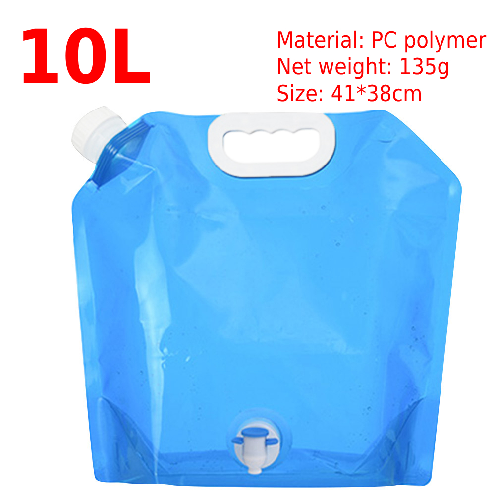 5/7.5/8/10/12/15L Capaciteit Outdoor Water Emmer Draagbare Rijden Wateater Emmer Draagbare Tank Container met Kraan Voor Camping: Paars
