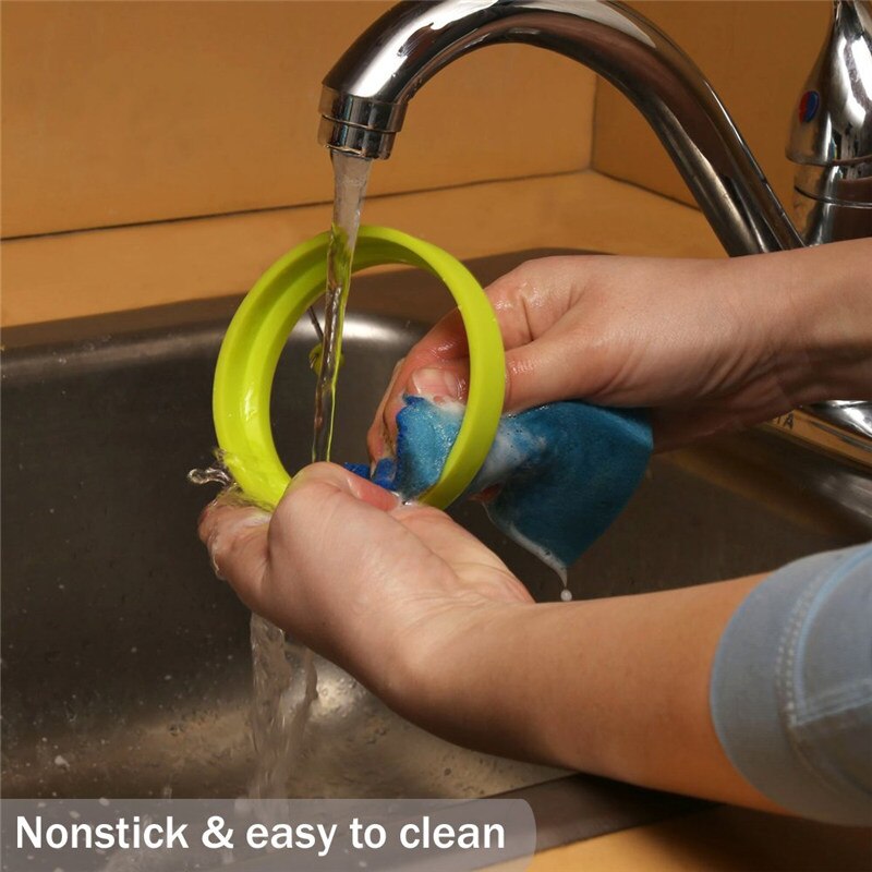 Siliconen eierfrituurringen, bakvorm voor pannenkoeken, ring, pannenkoekenvorm, eierfrituurvorm, eiervorm van siliconen