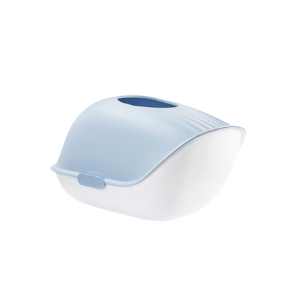 Original Xiaomi Mijia Furrytail Pet Toilet Box Dual Use Cat Litter Case Cats Lavatory Anti-Splash Loo Sandbox Cat Potty for Home: Default Title