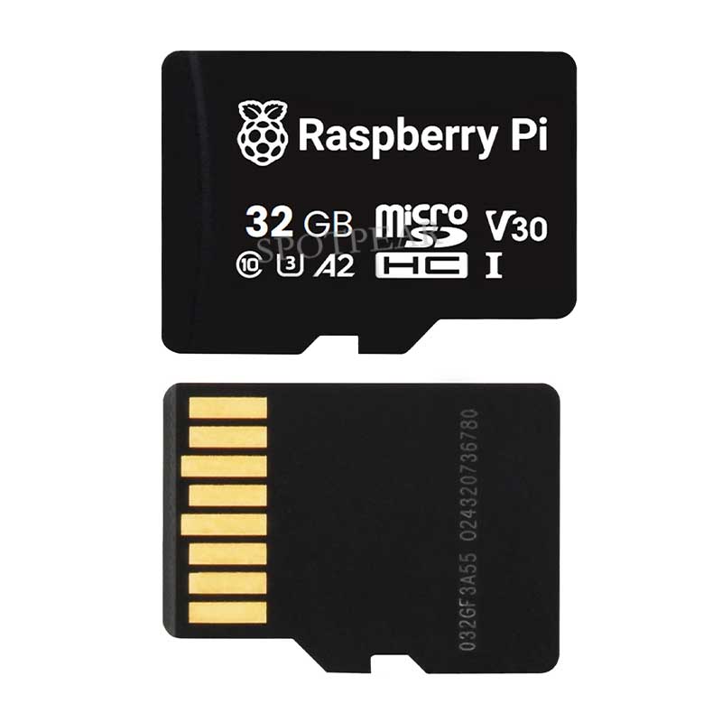 Raspberry pi officiellt original sd tf-kort 32gb/64gb