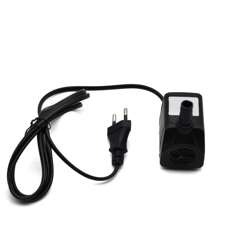 Fashion-10W bomba de água submersível para aquário fonte lagoa bomba tanque de peixes jardim lagoa bombas fontes mini pomp plugue da ue