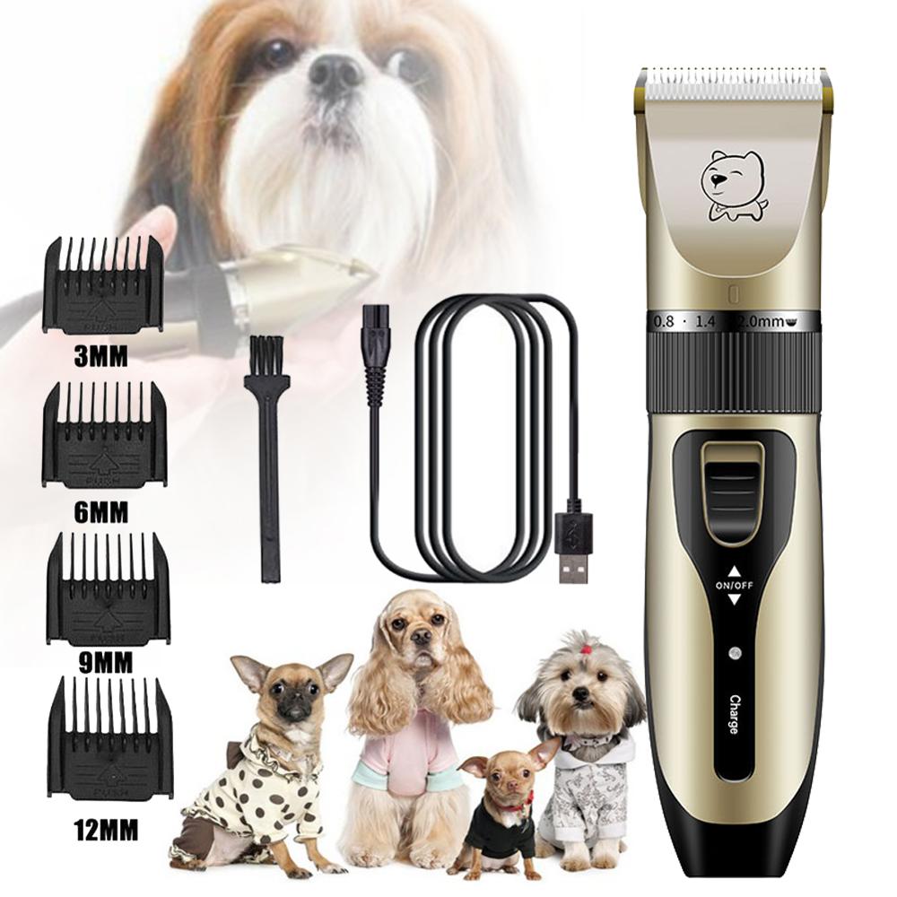 Professionele Hond Haar Trimmer Lichtgewicht Pet Mini Tondeuse Dierlijke Grooming Tondeuse Kat Hond Cutter Elektrische Machine