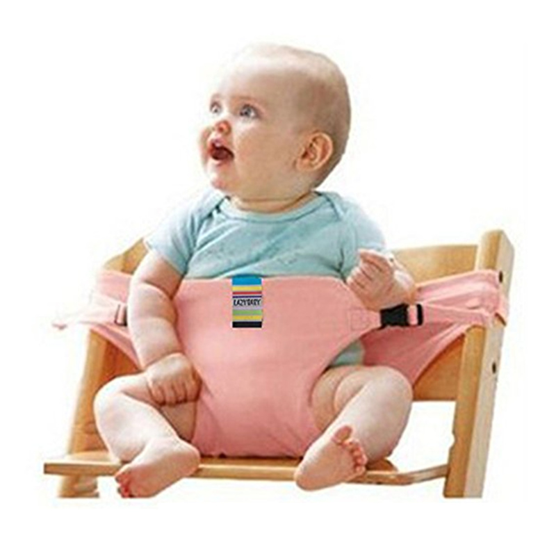 Alwaysme baby spædbarn børn højstole sikkerhedssele polstring sele spisestol sikkerhedssele sele sikkerhedssele sikkerhedssele: Lyserød