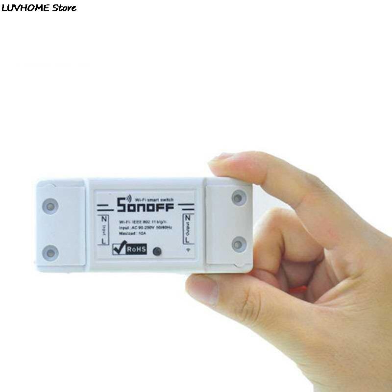 Sonoff Basic Wifi DIY Smart Wireless Remote Switch Light Controller Module Work With Alexa Google Home EWeLink