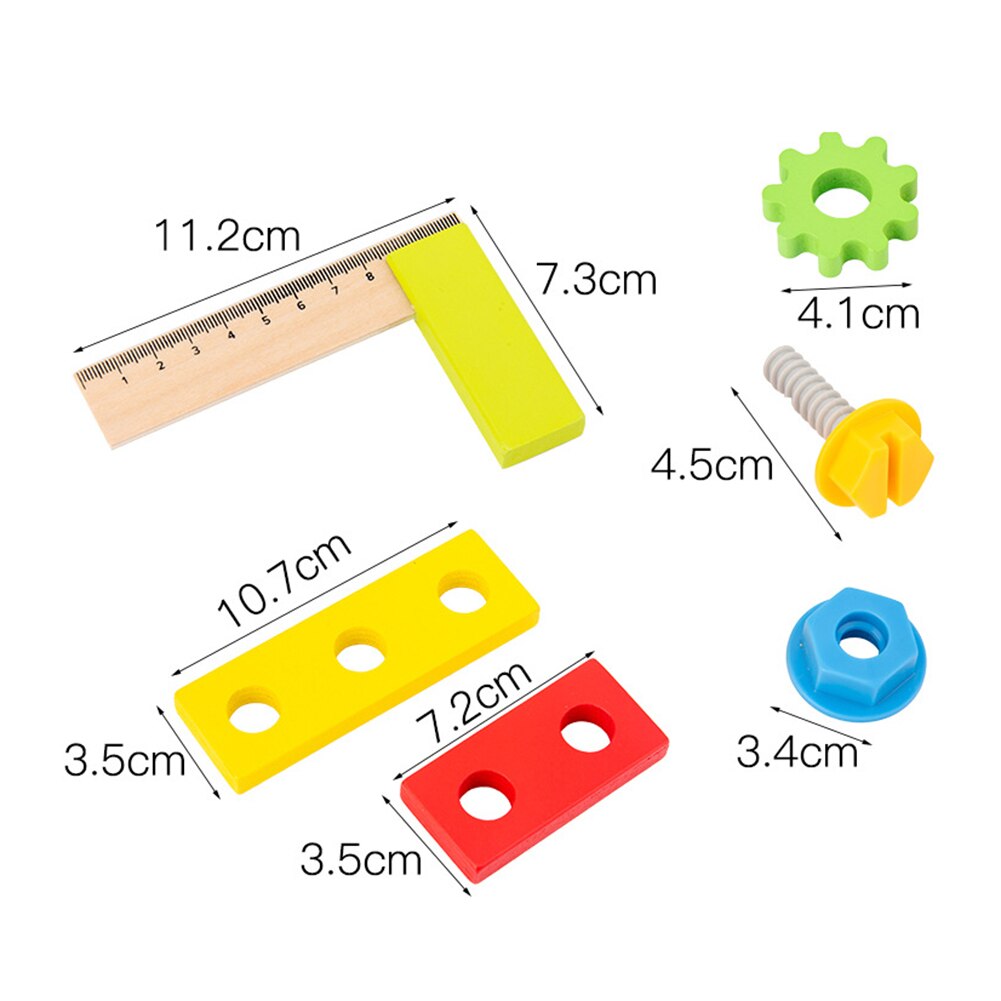 Kids Disassembly Toolbox Kit Early Education Simulation Repair Puzzle Toys for Kids Boys Girls Education Toys