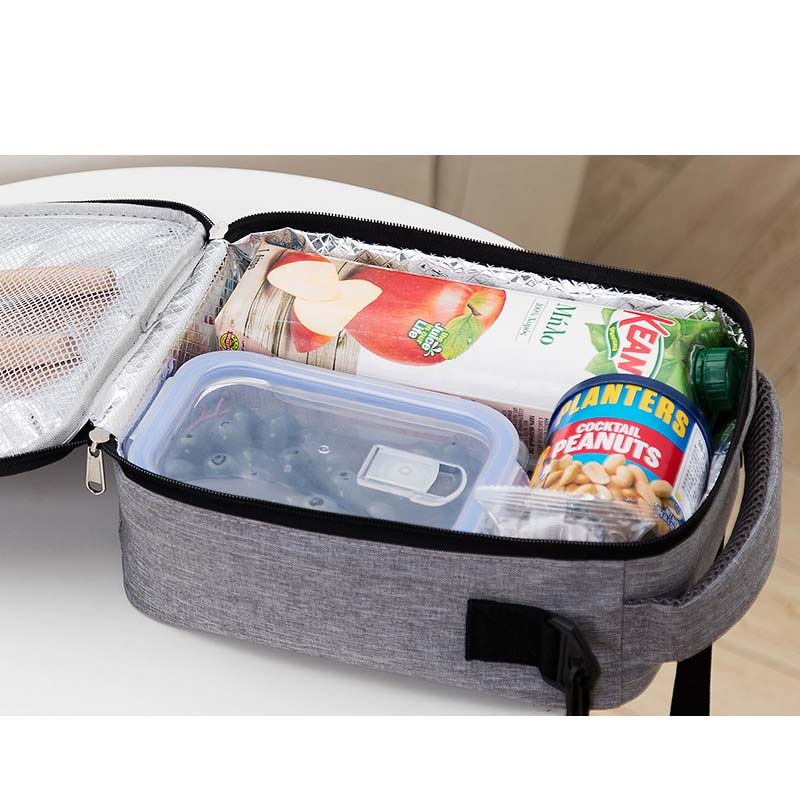 5.7l bärbara matsäckar termisk picknicklåda måltid drycker isolerad kylväska ispåse burkhållare matisolering kylväska