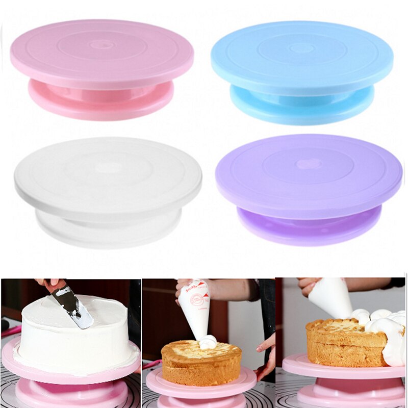 11 polegada silicone bolo turntable baking molde suporte rotativo ferramentas de decoração do bolo tablet pastelaria bolo suporte bakewear ferramenta fornecimento
