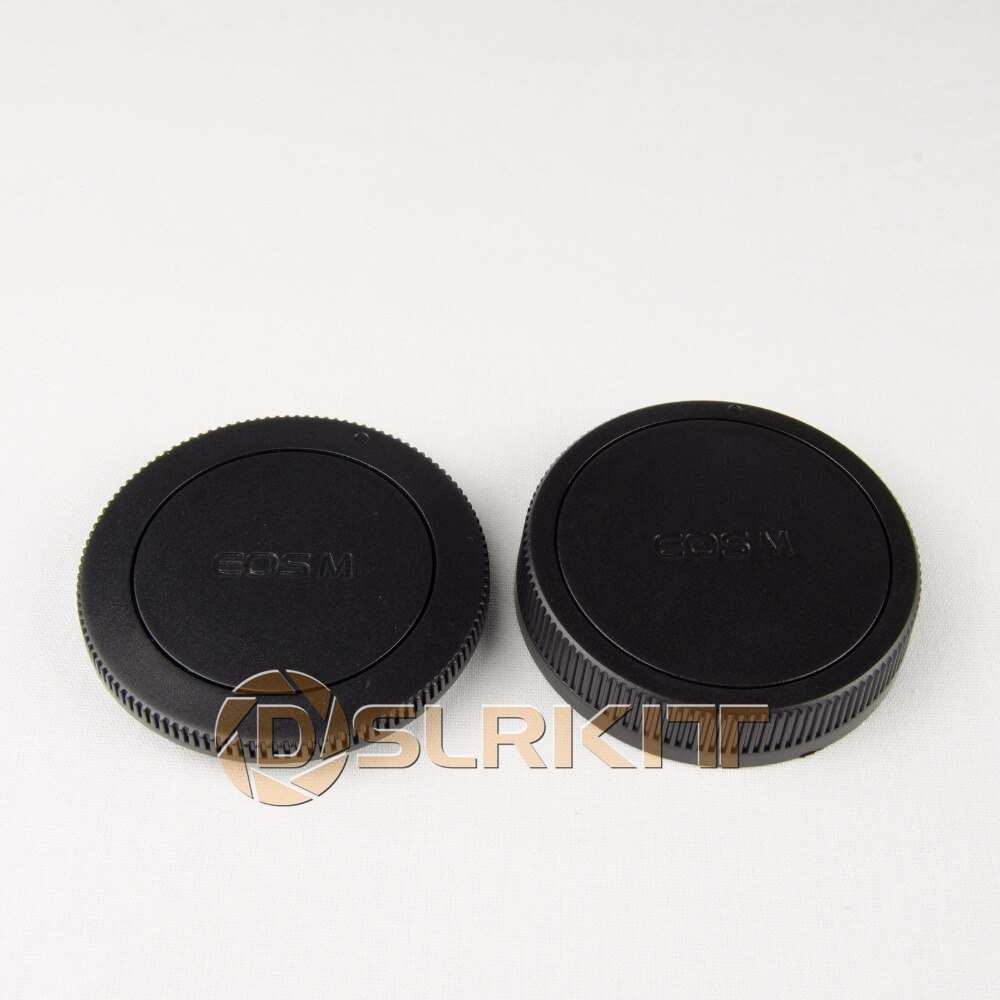 DSLRKIT Rear Lens + Camera body Cover cap For Canon EOS M EF-M M2 Mount