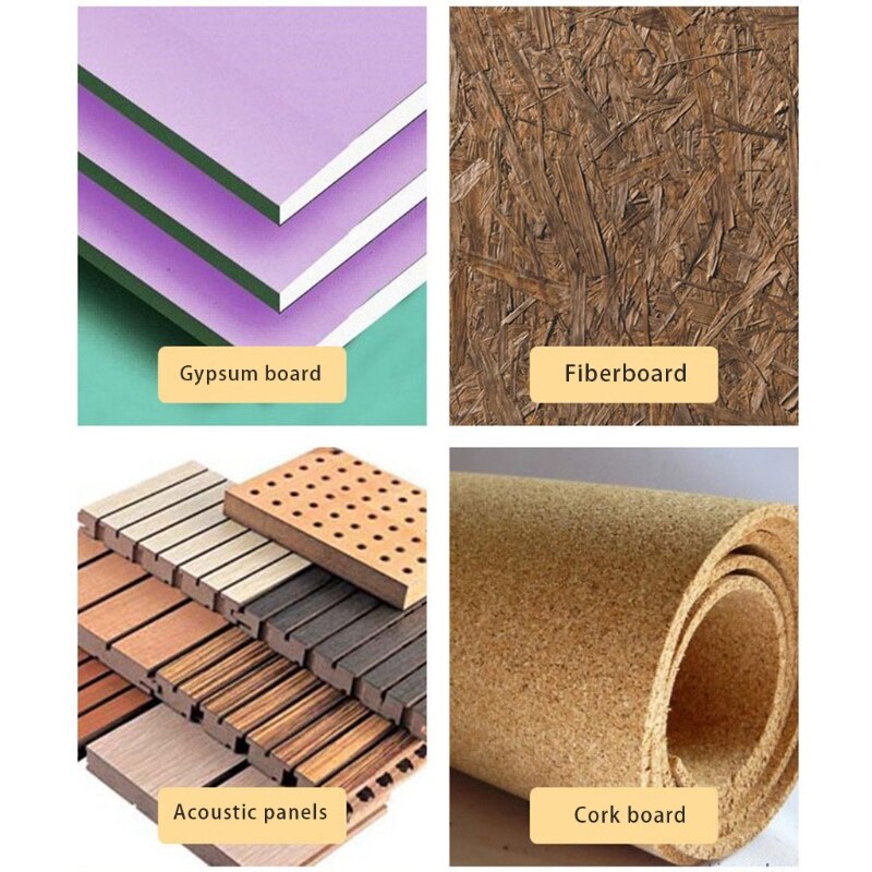 Plastic Plasterboard Hand Planer Edge Trimmer Gypsum Board Planing Tool Compatible with Flat Square Drywall Chamfer