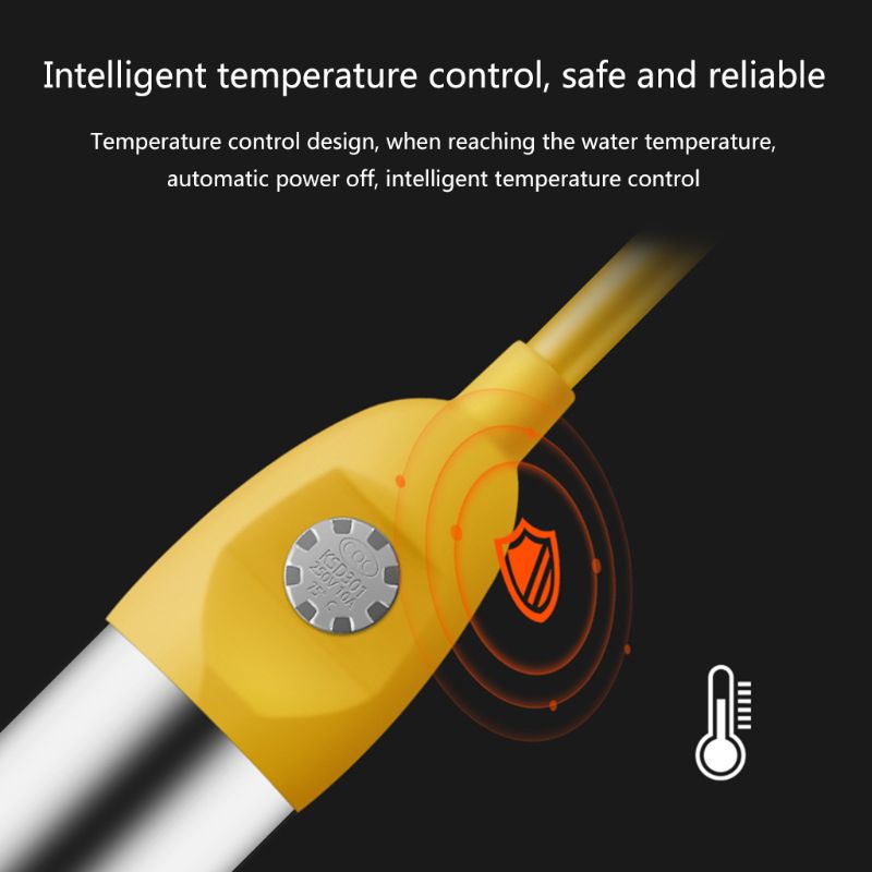 2500W Floating Electric Water Heater Boiler Heating Portable Immersion Reheater Suspension Bathroom Swimming Pool