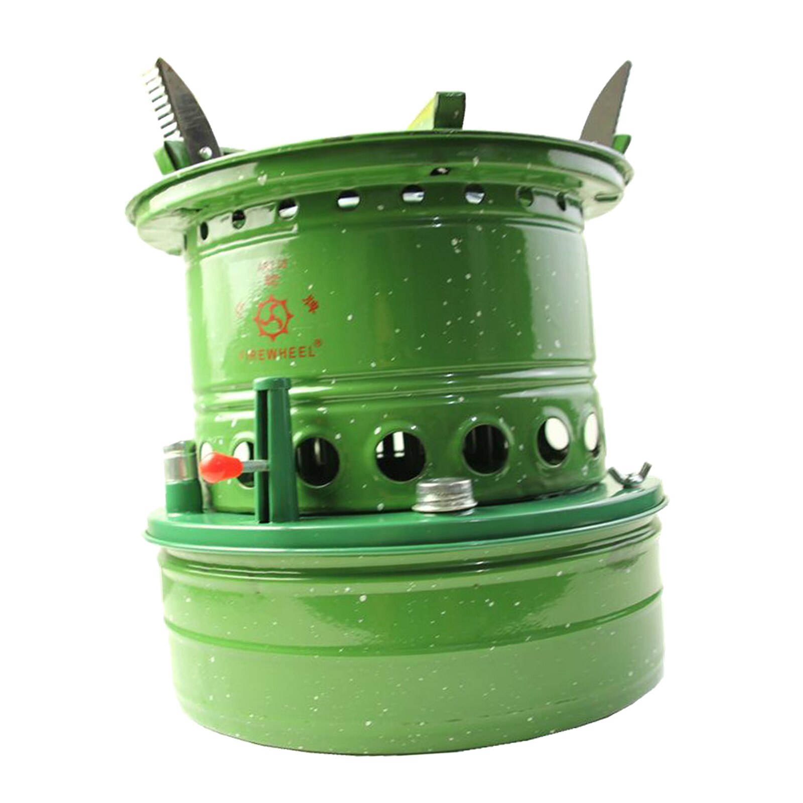 Portable Cooking Stove Outdoor Pocket 16 Wicks Kerosene Stove Diesel Burner for Camping Heaters Equipment