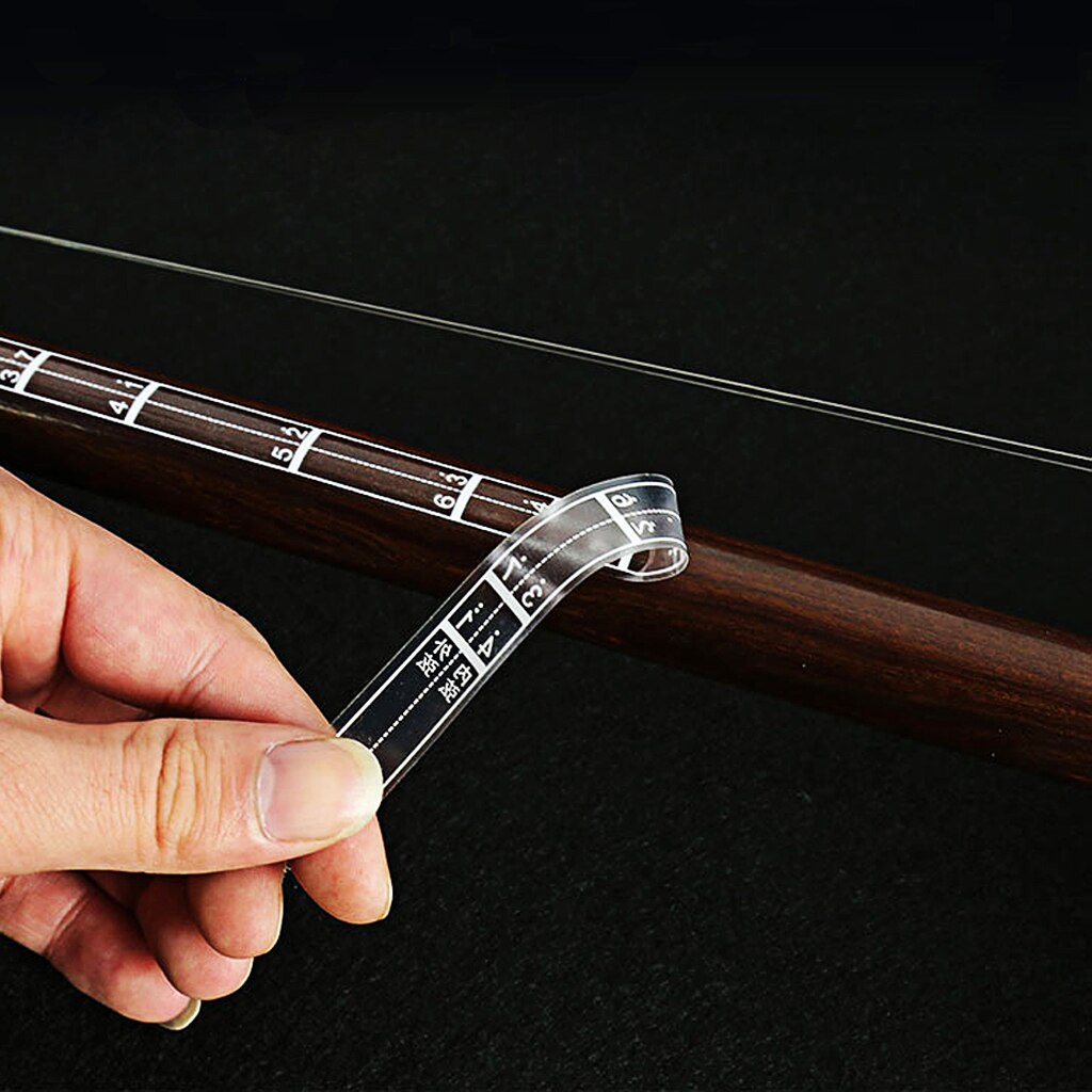 1 stk erhu note positionskort beskyttere mærkat klistermærke holdbare diy dele