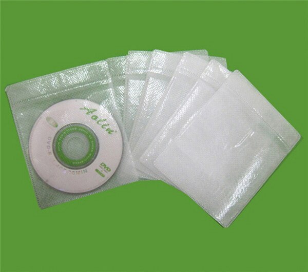 100Pcs 8cm 3" mini CD Storage Sleeve Envelope Holder Stationary Holder