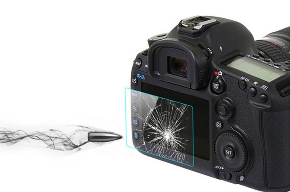 2 pack 0,3mm de vidrio Protector de pantalla LCD para Olympus TG-5 TG5 TG4 TG-4 duro TG-3 TG3 cámara resistente al agua