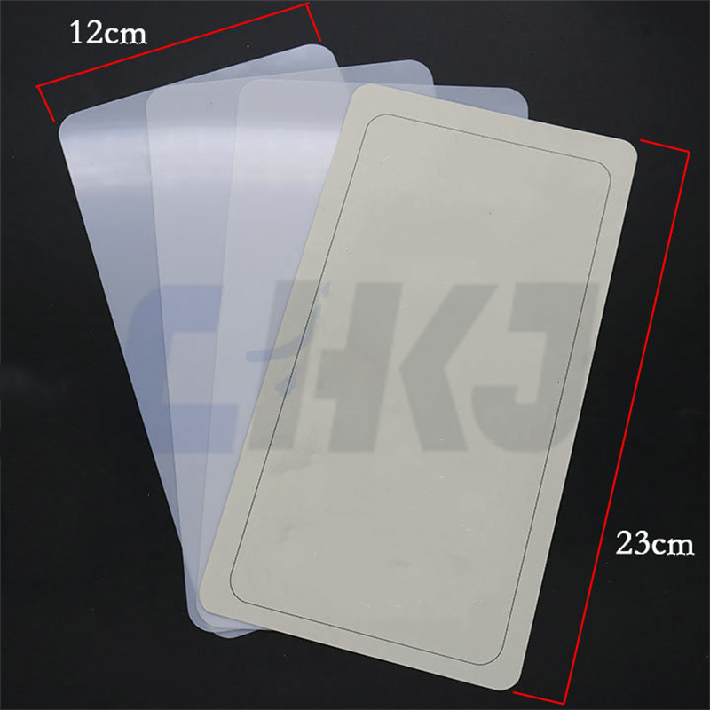 CHKJ-Feuille d'insertion en acier élastique large pour portes de caractéristiques, outils de serrurier d'insertion de contournement de dureté de jogging P, HUK, 23x12cm, 23x8cm: Or