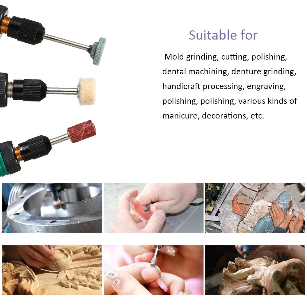 18V 1.2W Mini Electric Grinder Set Grinding Machine Carving Engraving Pen Cordless Power Tool Trimming Milling Polishing