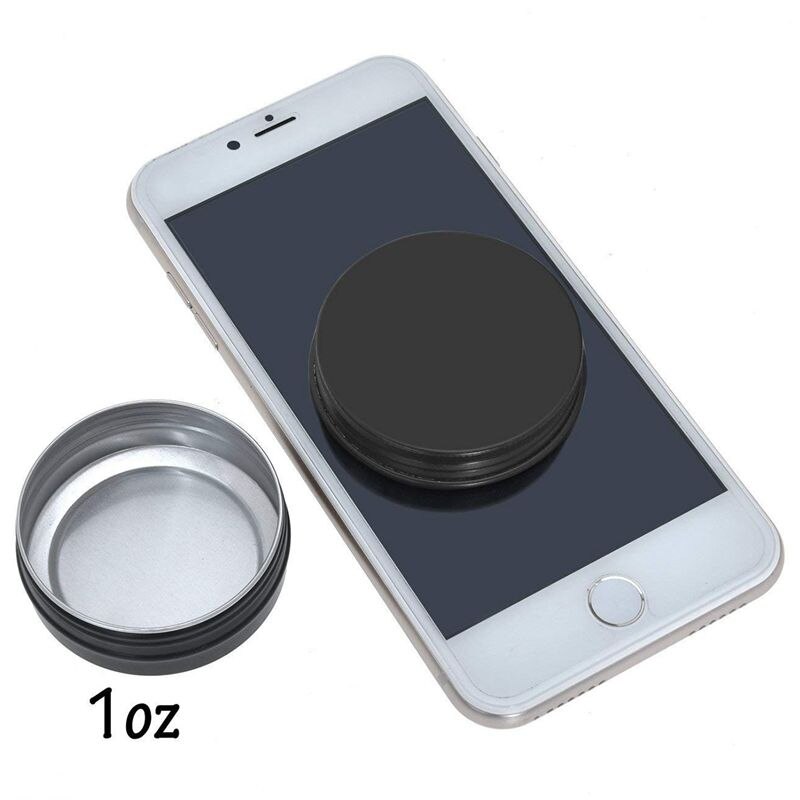 Aluminium blikken  - 40- pack 1oz / 30g ronde metalen blikken containers schroefdop blikken cosmetische monstercontainers kaars reisblikjes